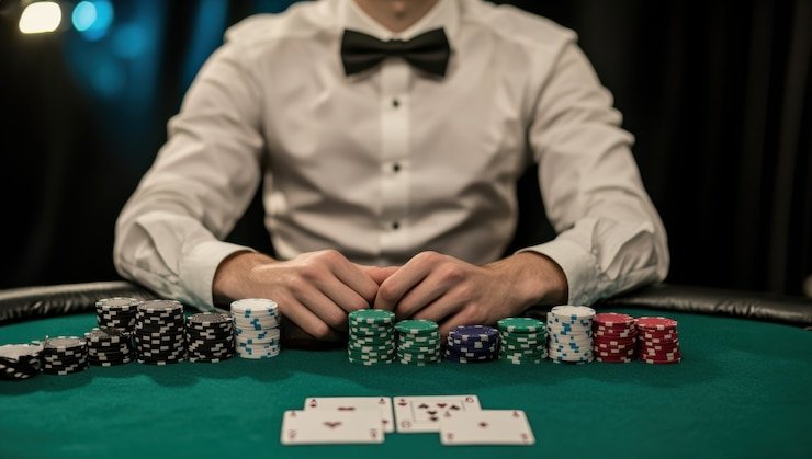 Tutorial ranking kartu Poker Indonesia dengan visualisasi kombinasi kartu dari Royal Flush hingga High Card